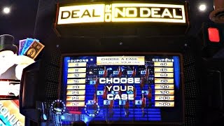 Winning At Deal Or No Deal Arcade Team Game Play Challenge [upl. by Raines685]