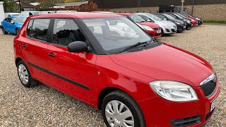 09 59 SKODA FABIA 12 HTP 6V 1 Hatchback 5dr Petrol Manual 140 gkm 60 bhp [upl. by Viehmann]