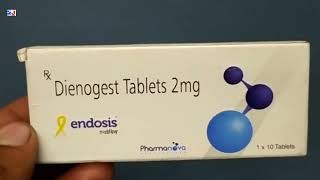 Endosis Tablet  Dienogest Tablets 2mg  Endosis Tablet Uses Side effects benefits dosage review [upl. by Halonna]