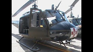 American Huey 369  Gathering of Veterans amp Patriots  Grissom Aeroplex  Peru Indiana [upl. by Yvi574]