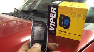 Ford Expedition viper 5706V remote start alarm with pager [upl. by Weisman]