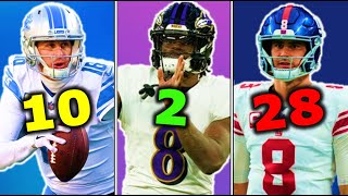 Ranking ALL 32 Starting QBs of 2024 NFL Season [upl. by Moll]