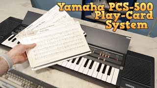 Yamaha PCS500 Playcard System [upl. by Cirda]