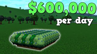 New 600Kday Bloxburg Berry Bush Farm [upl. by Brotherson50]