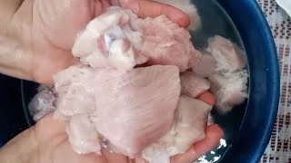 como lavar la carne de puerco recetas comida nature salvalacocina tips [upl. by Ahtennek]