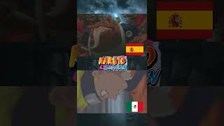 Latino vs Castellano narutodoblaje anime doblaje [upl. by Nivre148]