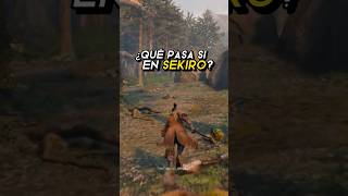 ¿Qué pasa si en SEKIRO 🤔🐺 sekiro fromsoftware gaming curiosidadesdevideojuegos [upl. by Danforth870]