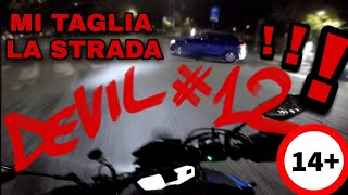 MI TAGLIA LA STRADA E SI FERMA SULLA MIA TRAIETTORIA👿 DEVIL 12  Stupid Crazy people vs Bikers🇮🇹 [upl. by Ahseer]