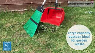 Long Handled Garden Dustpan Scoop and Brush [upl. by Anahsed]