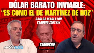 Maslatón comparó el Plan Milei con el de Martínez de Hoz  Claudio Zlotnik [upl. by Alesiram]