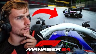 THEY SENT US OUT WITHOUT TYRES  F1 Manager 2024 Career 30 [upl. by Nonez]