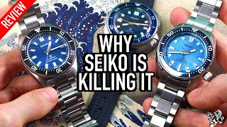 Searching For My Next Grail Seiko Diver Watch SPB299 vs SPB183 vs SPB297 Review [upl. by Iznekcam]