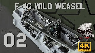 148 ZoukeiMura F4G Wild Weasel 02  Cockpit  4K [upl. by Enimrej94]