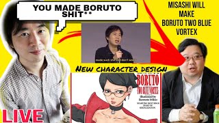 Masashi Kishimoto Review on Boruto  Boruto Two Blue Vortex Confirmed [upl. by Papagena]