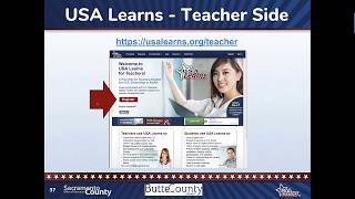 USA Learns Webinar 2 Teacher Side Excerpt [upl. by Ecnedac]