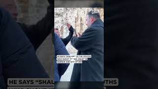 “Reality thats rarely filmed” Christian Priest Spat At In Jerusalem [upl. by Eilah]