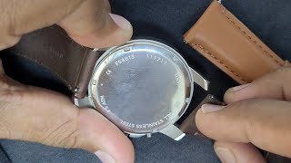 How To Change Quick Release Watch Strap [upl. by Sedruol]