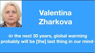 42  Valentina Zharkova “in next 30 yrs global warming prob will be last thing in our mind” [upl. by Pape]