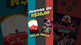 GRANDES INDIES POR MENOS DE R200 DESCONTOS PARA NINTENDO SWITCH promoção desconto nintendo [upl. by Coady916]