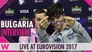 Kristian Kostov Bulgaria interview  Eurovision 2017  wiwibloggs [upl. by Aliekat]