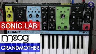 Moog Grandmother Synthesizer  SonicLAB Review [upl. by Torhert229]