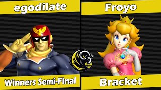 Ram Rampage 6 Winners SemiFinal  egodilate Captain Falcon vs Froyo Peach [upl. by Amy]