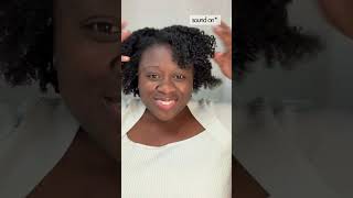 stretching  elongating my curls no heat➰✨  curls coils natural naturalhair hair [upl. by Delores]