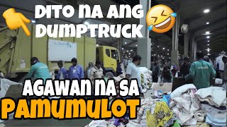 DUMSPTER DIVING  UMAAPAW ANG MGA LIBRENG DAMIT PERO ANG BILIS DIN MGA DUMPSTRUCKS NAGHAKOT SAYANG [upl. by Martina115]