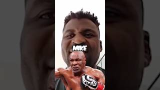 Francis Ngannou HURT By Jake Paul vs Mike Tyson shorts [upl. by Leese]