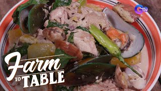 How To Make Surf and Turf Tinola  Farm To Table [upl. by Fillender]