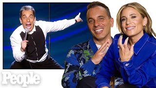 Sebastian Maniscalco amp His Wife Share the Real Stories Behind His StandUp Jokes  PEOPLE [upl. by Judah]