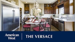 New Home Design  The Versace  Home Builder  American West Homes [upl. by Nytsirhc]