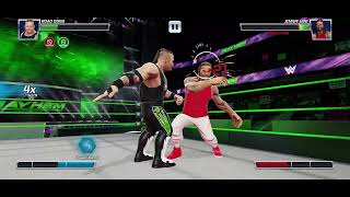 WWE Mayhem Gameplay  Versus Mode  Road Dogg vs Jimmy Uso [upl. by Ridglee]