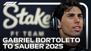 Brazilian Gabriel Bortoleto Signs MultiYear Deal With Sauber [upl. by Anatsirhc841]