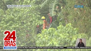 24 Oras Weekend Part 1 Patay sa landslide Lakbayaw Festival jeepney nanagasa atbp [upl. by Oulman]