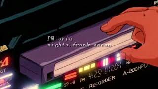 nights  frank ocean slowed  reverb [upl. by Niall433]