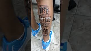 MAIS QUE UMA TATUAGEM UMA JORNADA DE FÉ E ESPERANÇA tattoo tatuagem tatuagensmasculinas [upl. by Payton]