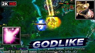 DOTA 1  BRISTLEBACK GODLIKE GAMEPLAY  Warcraft 3  Frozen Throne [upl. by Timon274]