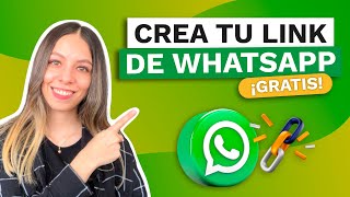 Como crear un LINK DE WHATSAPP GRATIS 2023 [upl. by Annauqaj]