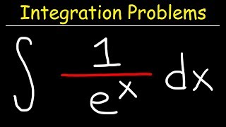 Integral of 1ex [upl. by Nogem940]