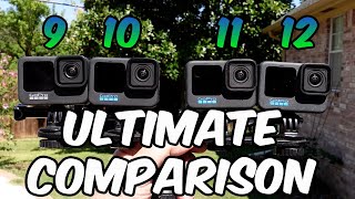 GoPro Hero 12 Ultimate Comparison [upl. by Juieta]