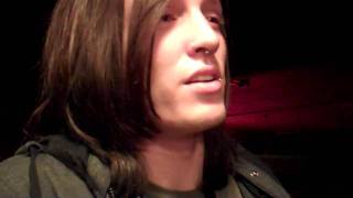 THE WORD ALIVE Tyler Telle Smith interview w Punk World Views 2009 [upl. by Haldane]