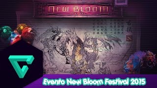 Dota2 Explicación del Evento New Bloom Festival 2015 [upl. by Dnyletak]