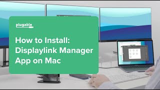 How to Install the DisplayLink Manager App on Mac [upl. by Otila]