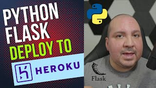 Python Flask Deploy to Heroku [upl. by Orazio]