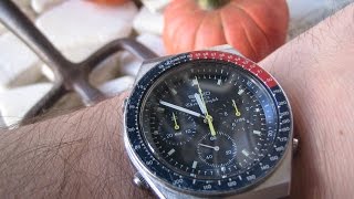 How I restored a Seiko Chronograph 7A28703A [upl. by Solotsopa]