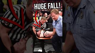 Who Chokeslammed Kevin Owens Off The Cage wwe [upl. by Nanaj150]