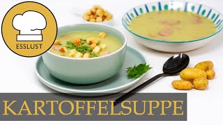 Schnelle KARTOFFELSUPPE mit nur 3 ZUTATEN [upl. by Nauwaj]