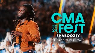 Shaboozey – “A Bar Song Tipsy”  CMA Fest 2024 [upl. by Doralyn]