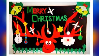 Christmas school bulletin board ideasChristmas Day Decoration ideas [upl. by Culliton]